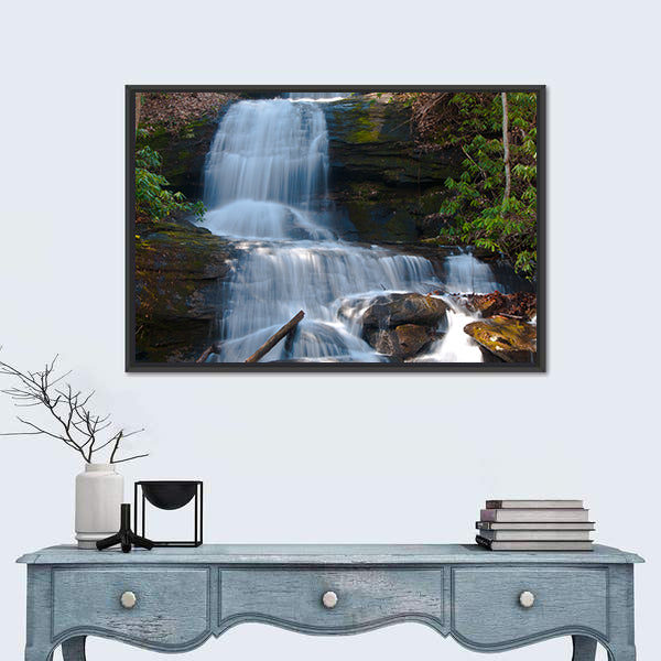 Desoto Falls, Georgia Canvas Wall Art
