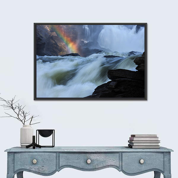 Rainbow River Canvas Wall Art