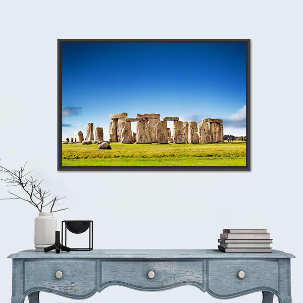 Stonehenge Stone Circle in England Canvas Wall Art