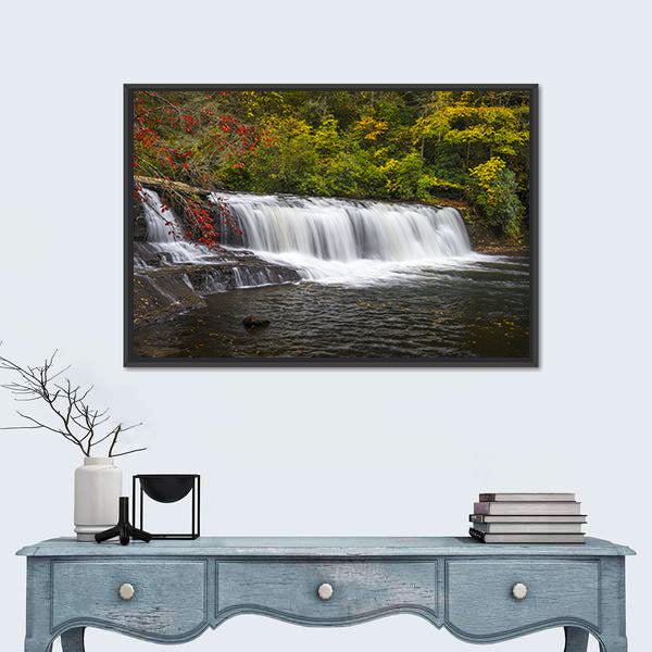Dupont State Forest Waterfall Canvas Wall Art