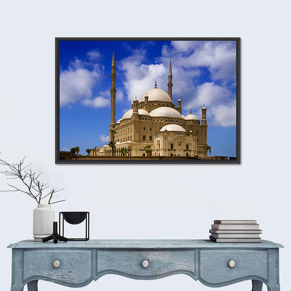 Mosque Of Muhammad Ali In Cairo Canvas Wall Art