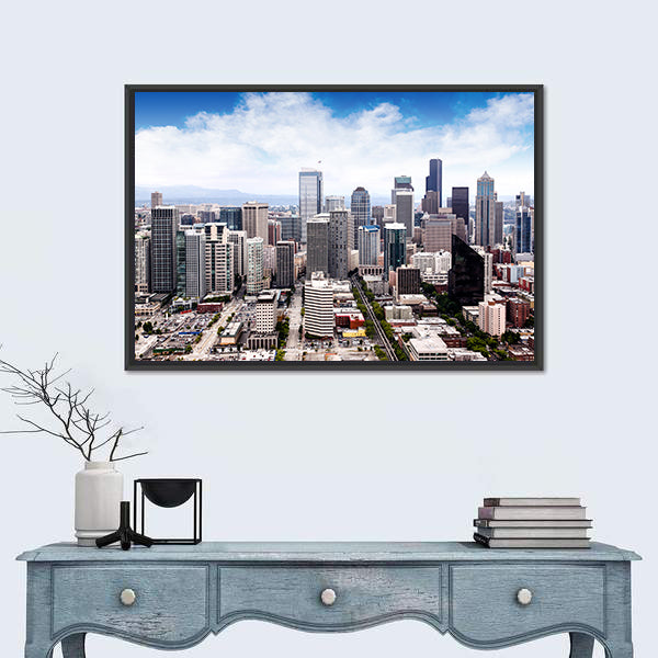 Seattle Cityscape Canvas Wall Art