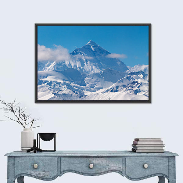Mount Everest Snow Peaks Canvas Wall Art