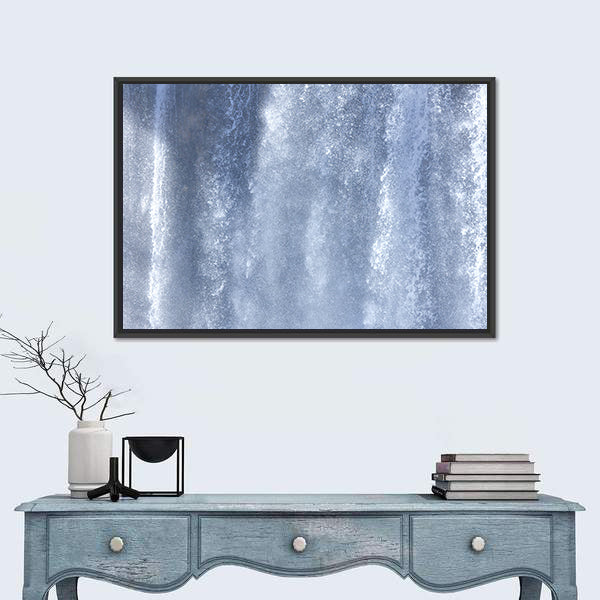 Waterfall Close-Up Canvas Wall Art
