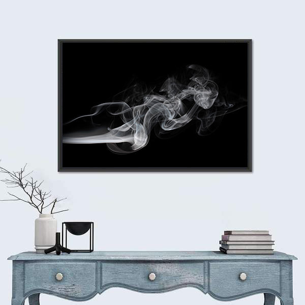 Puff Of Smoke Canvas Wall Art