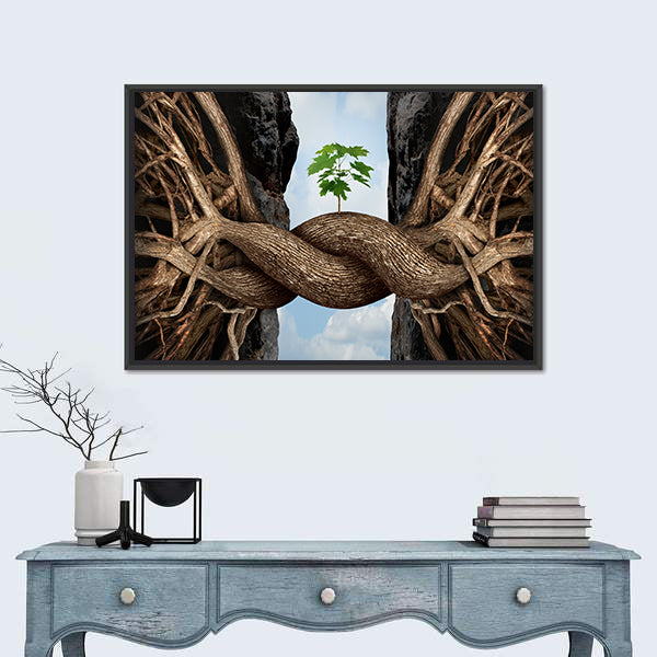 Unity Growth Concept Canvas Wall Art