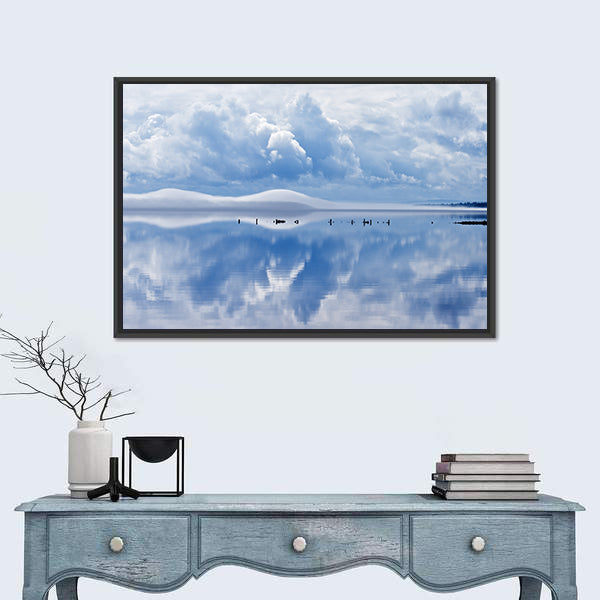 Siljan Lake In Dalarna Sweden Canvas Wall Art