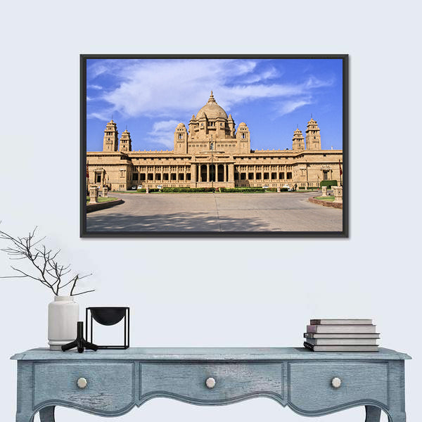 Umaid Bhawan Palace, Jodhpur Canvas Wall Art