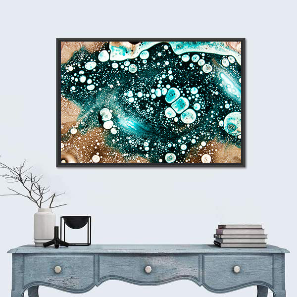 Bizarre Shapes Pattern Canvas Wall Art