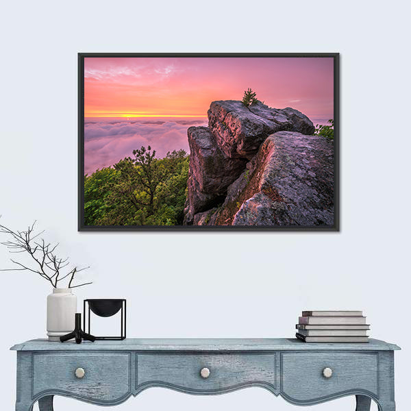 Pine Mountain Trail in Kentucky Canvas Wall Art
