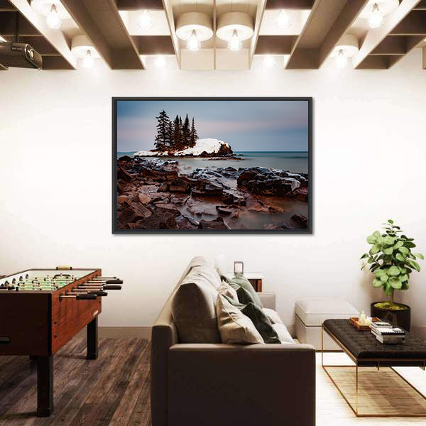 Lake Superior in Minnesota Canvas Wall Art