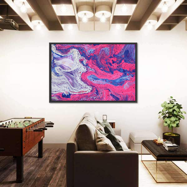 Acrylic Marble Texture Canvas Wall Art