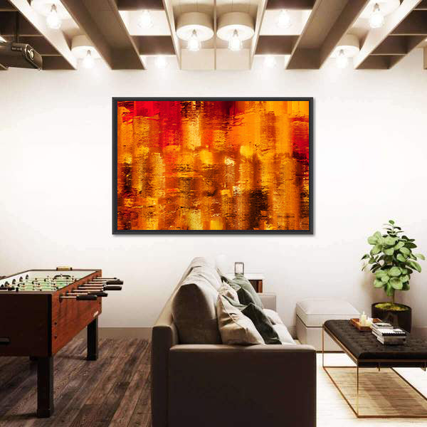 Shining Brushstrokes Canvas Wall Art