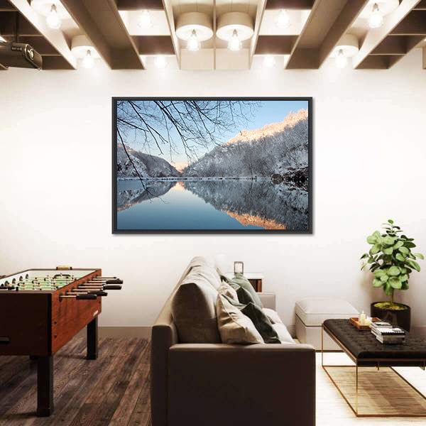 Lake Kozjak In Plitvice National Park Canvas Wall Art