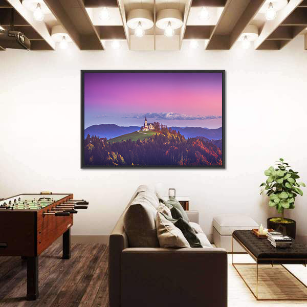 Church of Saint Leonard In London Canvas Wall Art