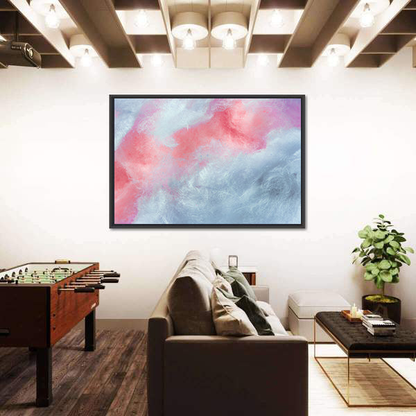 Cotton Candy Artwork Canvas Wall Art