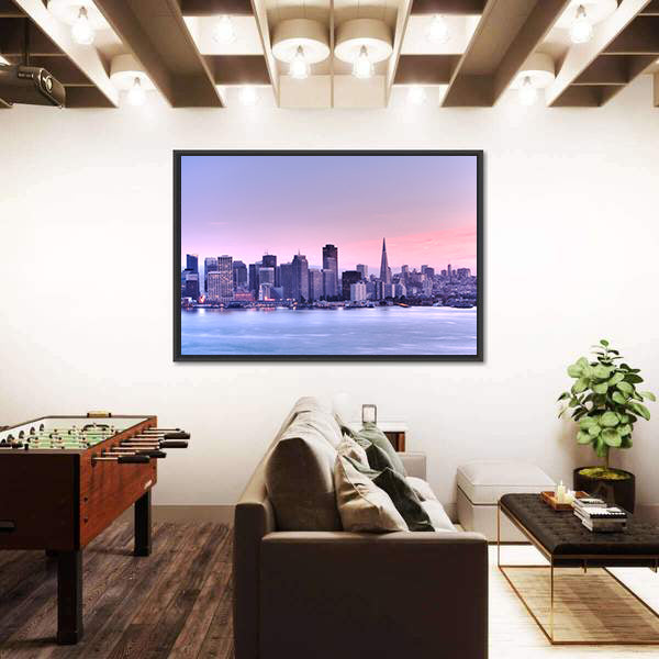 San Francisco Skyline Canvas Wall Art
