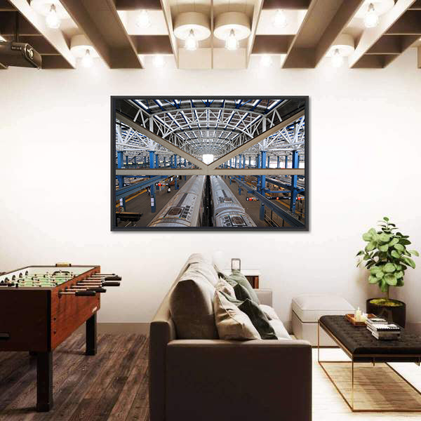Stillwell Avenue Subway Station, Coney Island Canvas Wall Art