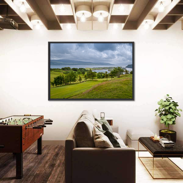 Tobermory Bay Coastal Landscape Canvas Wall Art