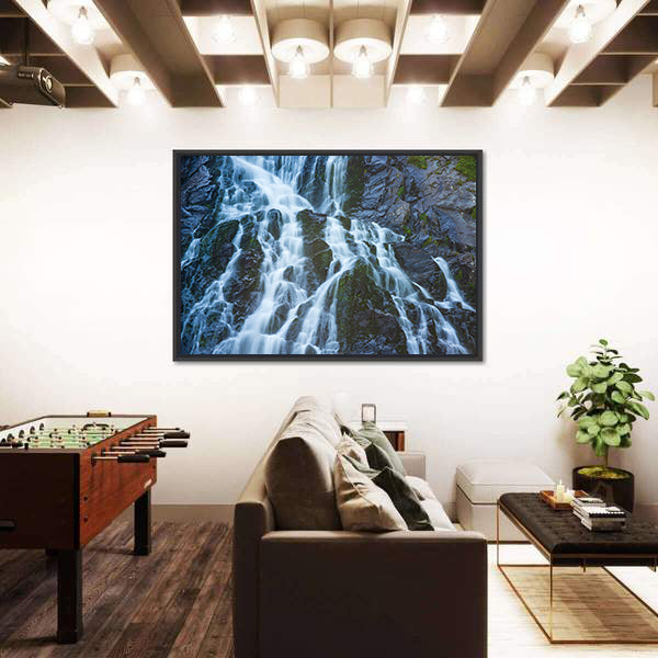 Balea Cascada Waterfall, Romania Canvas Wall Art