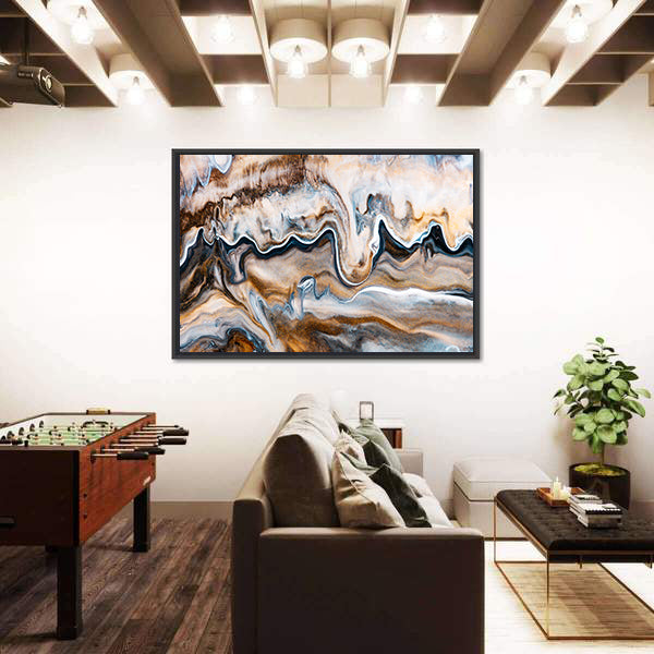 Fluid Art Texture Canvas Wall Art