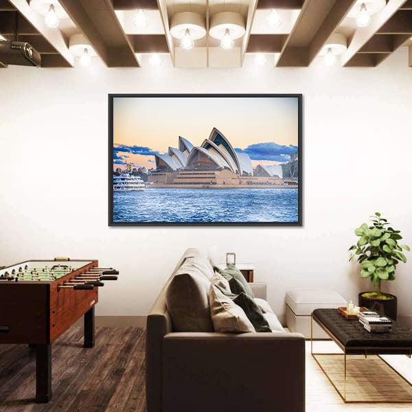Sydney Opera House at Sunset Canvas Wall Art