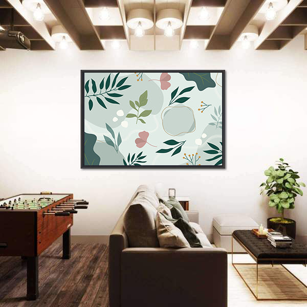 Hand Drawn Shapes &amp; Doodles Canvas Wall Art