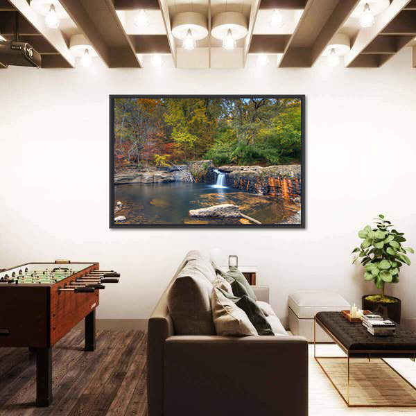 Freeman Mill Park Near Atlanta In Georgia Canvas Wall Art