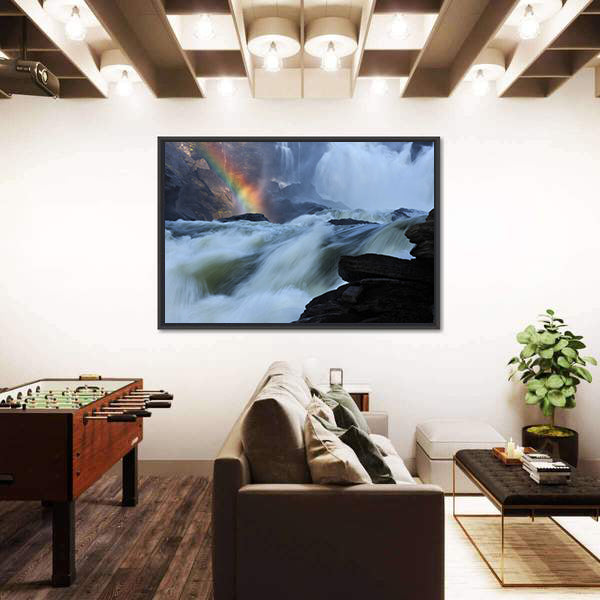 Rainbow River Canvas Wall Art