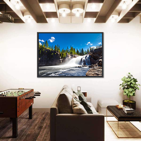 Scenic Waterfall Canvas Wall Art