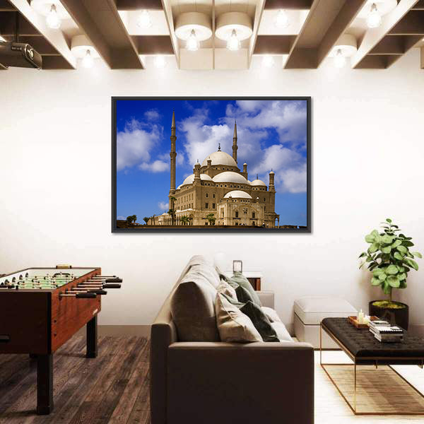 Mosque Of Muhammad Ali In Cairo Canvas Wall Art
