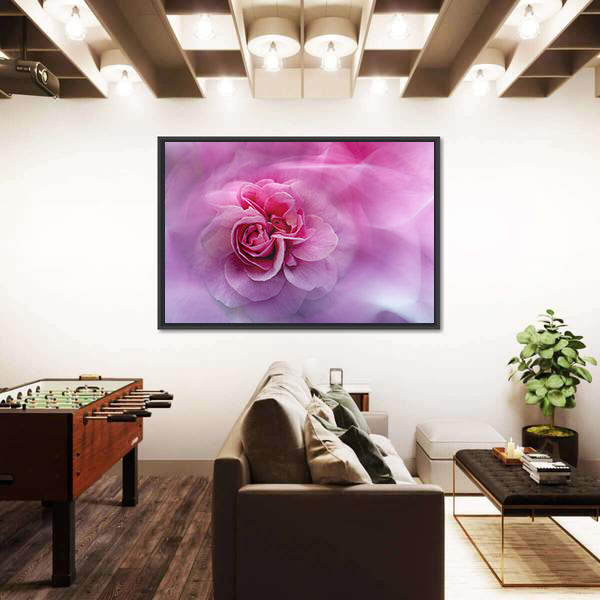 Scenic Rose Abstract Canvas Wall Art