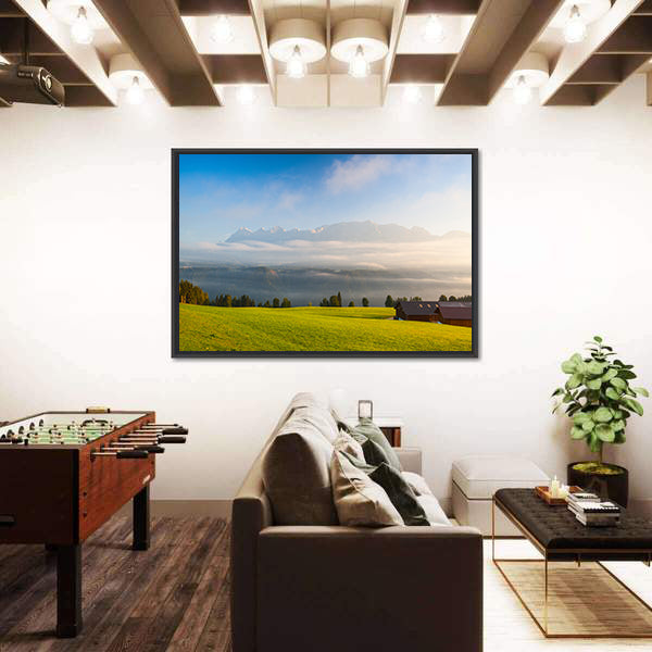Morning On The Mountains Canvas Wall Art