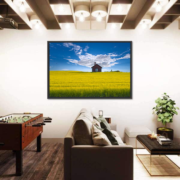 Traditional Swedish Summer House Canvas Wall Art