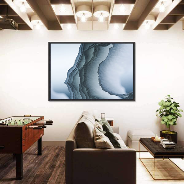 Sea Waves Composition Canvas Wall Art