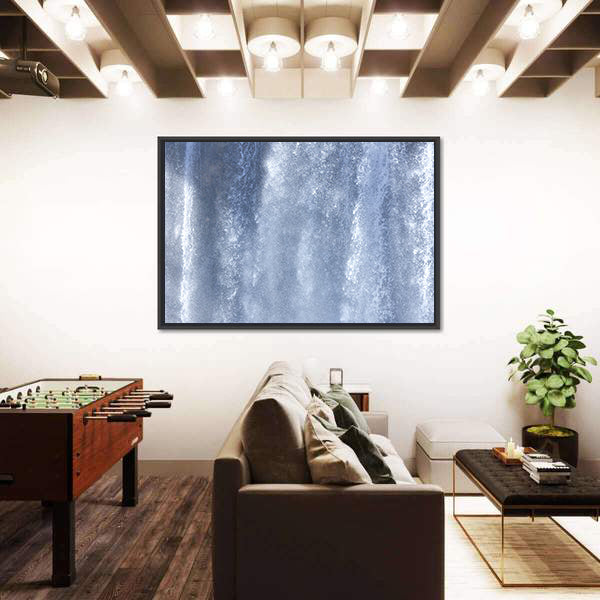 Waterfall Close-Up Canvas Wall Art