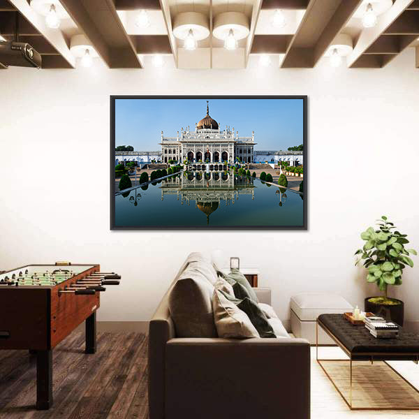 Chota Imambara in Lucknow Canvas Wall Art