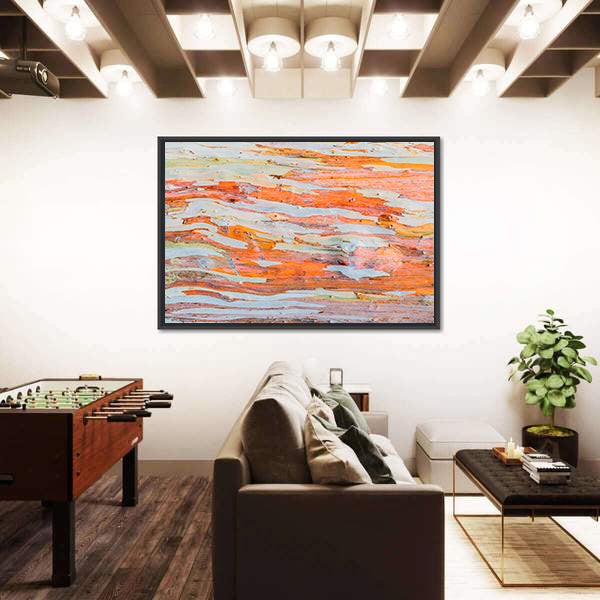 Eucalyptus Tree Bark Canvas Wall Art
