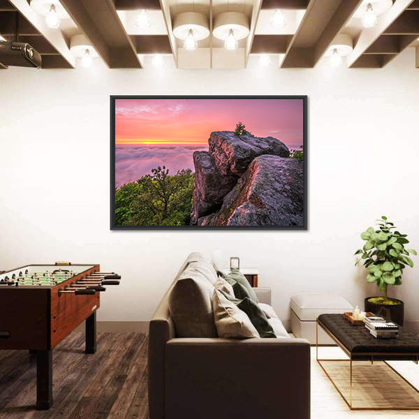 Pine Mountain Trail in Kentucky Canvas Wall Art