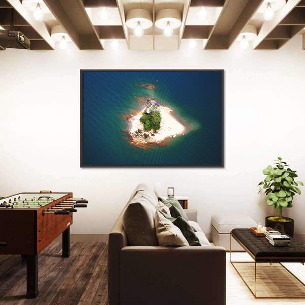 Island on Lake Lanier, Georgia Canvas Wall Art