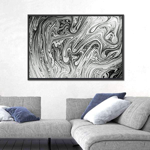 Soap Bubbles Pattern Canvas Wall Art