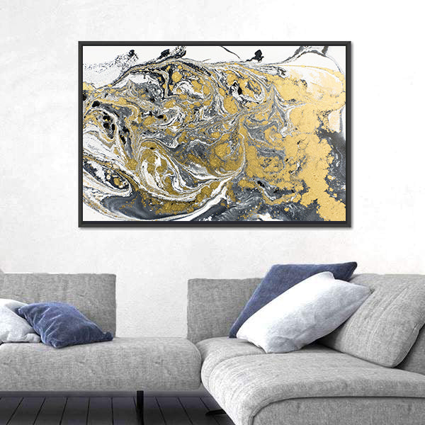 Marble Acrylic Abstract Canvas Wall Art