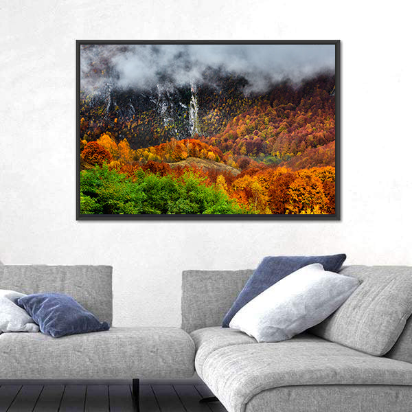 Romania Wild Carpathian Mountains Canvas Wall Art