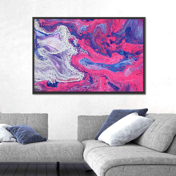 Acrylic Marble Texture Canvas Wall Art