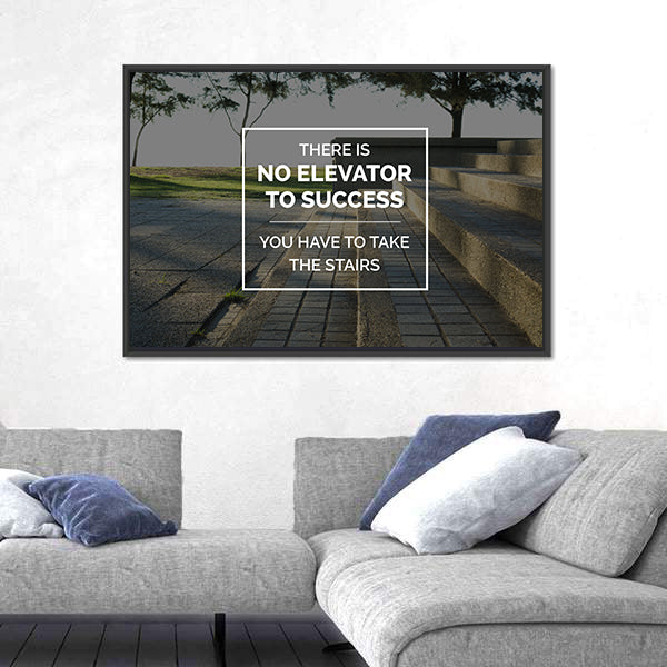 Quote For Practical Life Canvas Wall Art