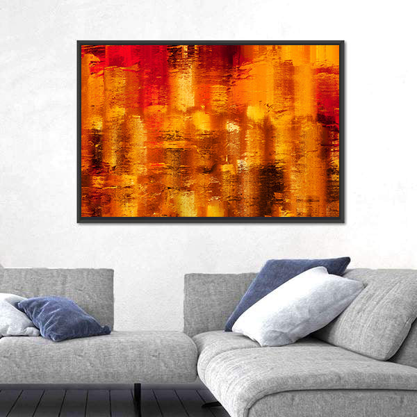 Shining Brushstrokes Canvas Wall Art
