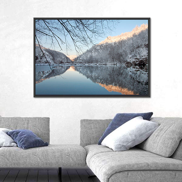 Lake Kozjak In Plitvice National Park Canvas Wall Art