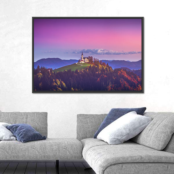 Church of Saint Leonard In London Canvas Wall Art