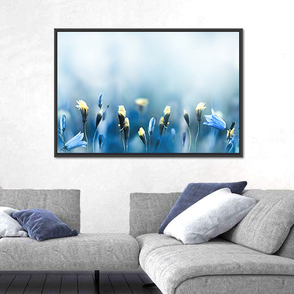 Yellow Dandelions Canvas Wall Art