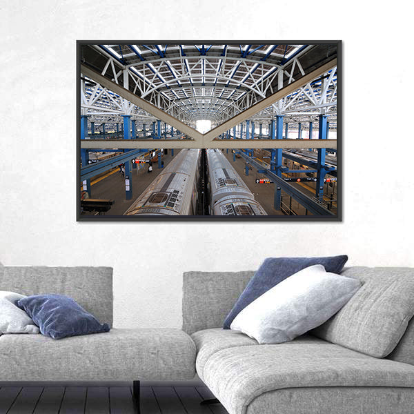 Stillwell Avenue Subway Station, Coney Island Canvas Wall Art